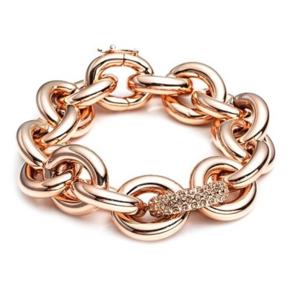 Eddie borgo rose gold TONE chunky bracelet